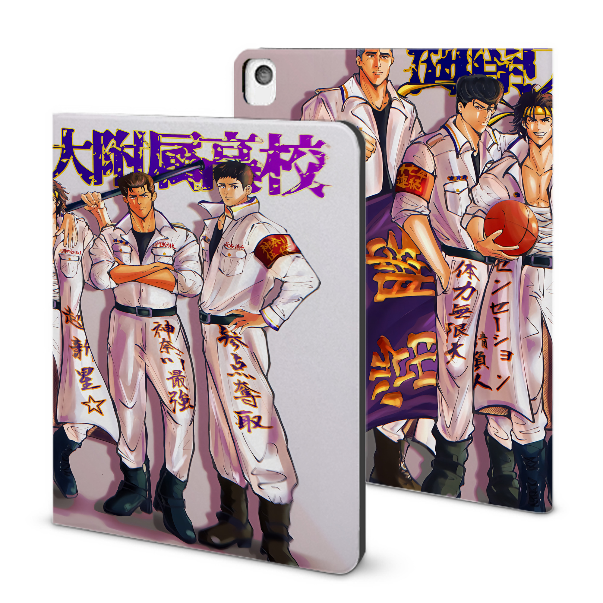 （画像用） SLAM DUNK／スラムダンク IPadケース ペンホルダー付き ブックスタイルデザイン